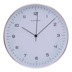 Elko 31cm Dia Round Copper Finish Wall Clock