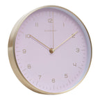 Elko 25cm Dia Gold and Pink Finish Wall Clock