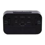 Black Lcd Digital Clock | Camran