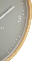 Vitus 50cm Dia Grey Wall Clock