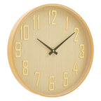 Vitus 40cm Dia Natural Wall Clock