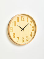 Vitus 40cm Dia Natural Wall Clock