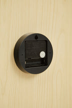 Vitus 30cm Dia Black Wall Clock