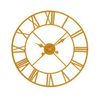 Vitus 56cm Dia Gold Finish Wall Clock