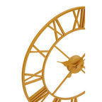 Vitus 56cm Dia Gold Finish Wall Clock