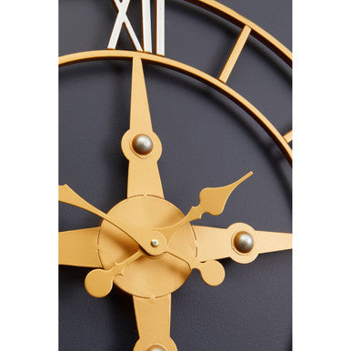 Gold and Silver Wall Clock | Vitus