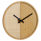 Vitus 40cm Dia Small Wooden Effect Wall Clock