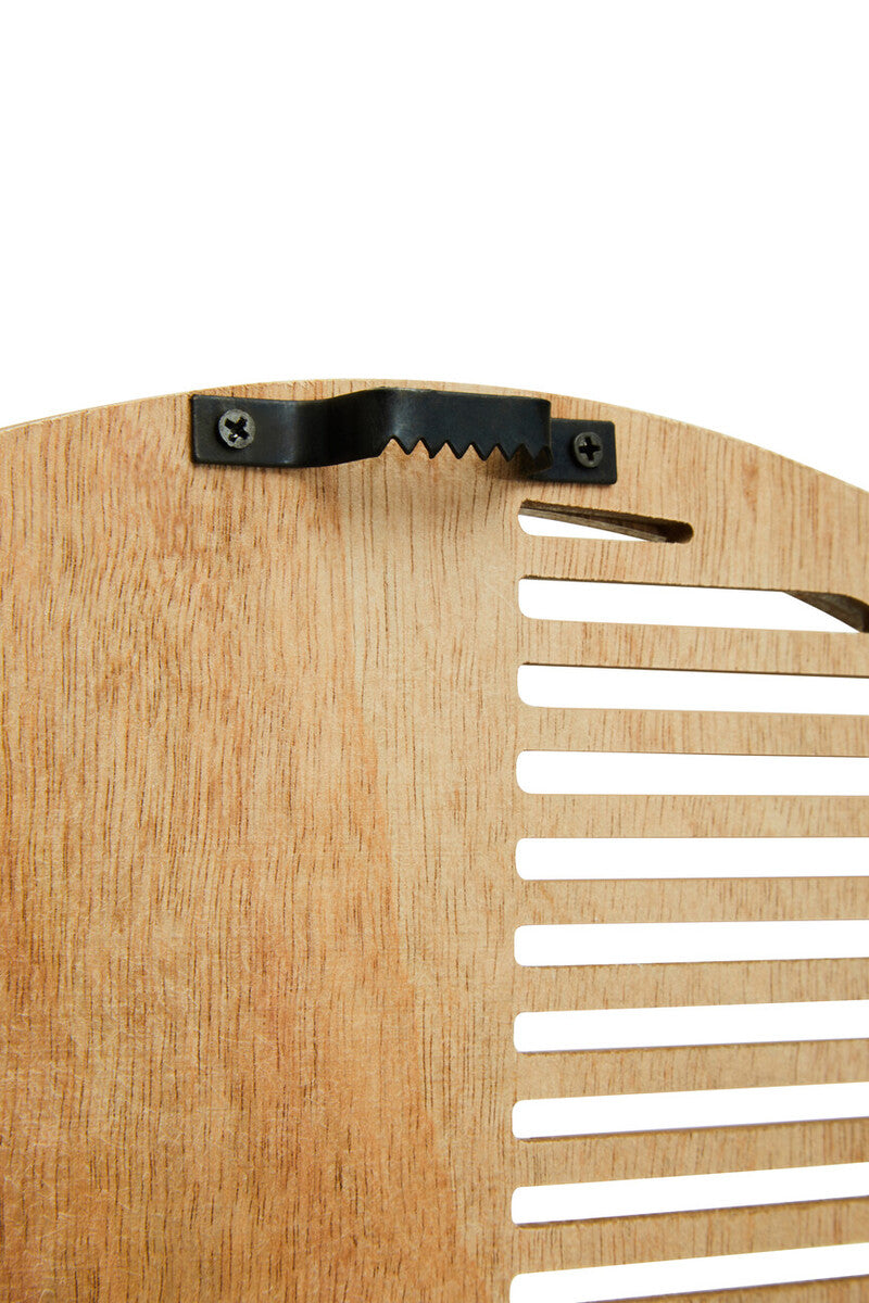 Vitus 40cm Dia Small Wooden Effect Wall Clock