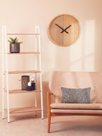 Vitus 60cm Dia Large Wooden Wall Clock