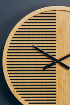 Vitus 60cm Dia Large Wooden Wall Clock