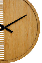 Vitus 60cm Dia Large Wooden Wall Clock
