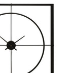 Trinity 105cm Dia Black Finish Wall Clock