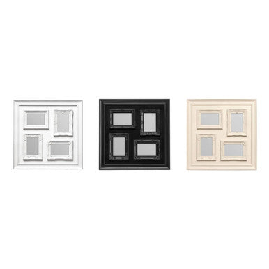 4 Photo White Plastic Multi Photo Frame | Maren