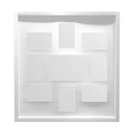 White 9 Multi Photo Frame | Maren