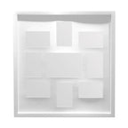 White 9 Multi Photo Frame | Maren
