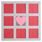 Heart Design Multi Photo Wall Frame | Kids