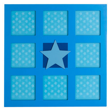 Star Multi Photo Wall Frame | Kids