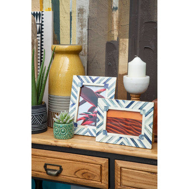 5 X 7 Chevron Photo Frame | Bowerbird