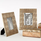 Metallic Tribal 4x6 Photo Frame in Antique Silver Finish | Bowerbird