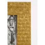 5X7 Gold Disc Photo Frame | Bowerbird