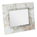 White Agate 5In X 7In Photo Frame | Bowerbird