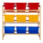 Pixel Kids 3 Tier Pine Frame Storage Unit