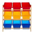 Pixel Kids 3 Tier Pine Frame Storage Unit