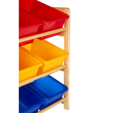 Pixel Kids 3 Tier Pine Frame Storage Unit