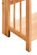 Three Tier Tropical Hevea Wood Stackable Shelf Unit | Heva
