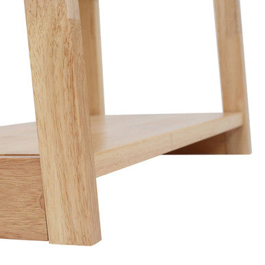 5 Tier Tropical Hevea Wood Shelf Unit | Heva