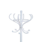 Kennedy 184cm White Finish Floor Standing Coat Stand