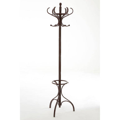 Mahogany Finish Floor Standing Coat Stand | Kennedy