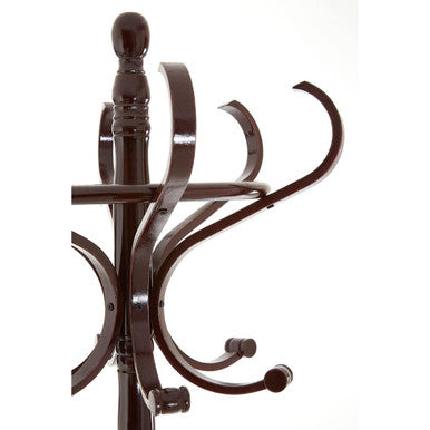 Mahogany Finish Floor Standing Coat Stand | Kennedy
