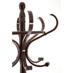Mahogany Finish Floor Standing Coat Stand | Kennedy