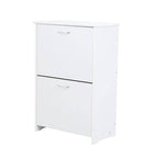 White Pull Down Shoe Cupboard | Ryan