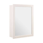 Mirrored Wall Cabinet with 2 Inner Shelves | Port