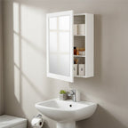 Mirrored Wall Cabinet with 2 Inner Shelves | Port