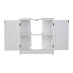 White 2 Door Under Sink Cabinet | Portland