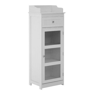 Glass Door Floor Standing Cabinet | Portland