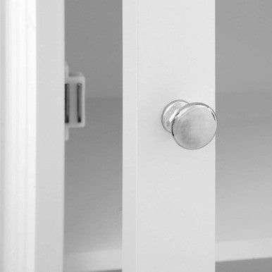 Glass Door Floor Standing Cabinet | Portland