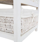 3 Baskets White Storage Unit | Maize