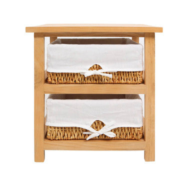 Honey 2 Baskets Storage Unit | Maize