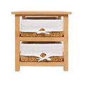 Honey 2 Baskets Storage Unit | Maize