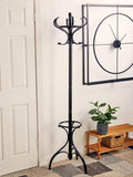 Black Finish Floor Standing Coat Stand | Kennedy