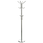Floor Standing Chrome Coat Stand | Drew