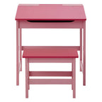 Children's Pink Desk and Stool | Jordan