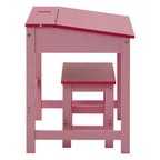 Children's Pink Desk and Stool | Jordan