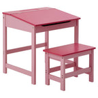 Children's Pink Desk and Stool | Jordan