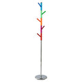 Multicoloured Acrylic Pegs Coat Stand | Joan