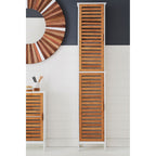 2 Single 4 Inner Shelves Standing Cabinet | Verdon